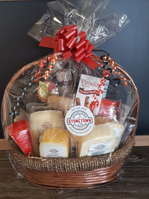 Dollar Store Cheese Board Gift Box Idea